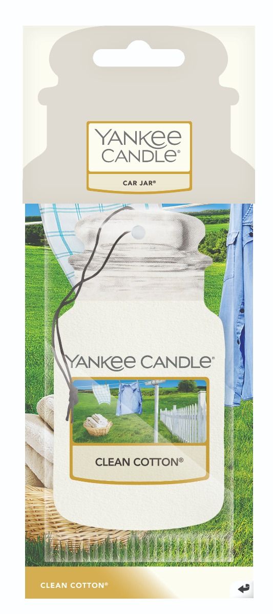 Yankee Candle Car Air Freshener (Clean Cotton)